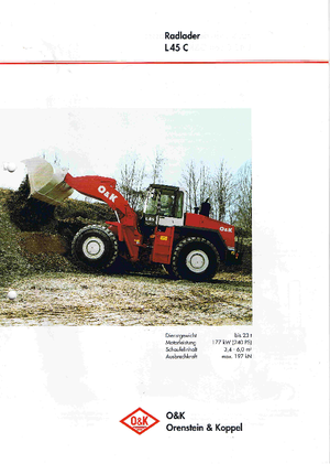 Ładowarki kołowe O&K L 45 C