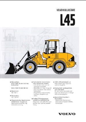 Ładowarki kołowe Volvo L 45