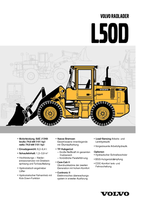 Ładowarki kołowe Volvo L 50 D