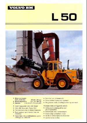 Ładowarki kołowe Volvo L 50