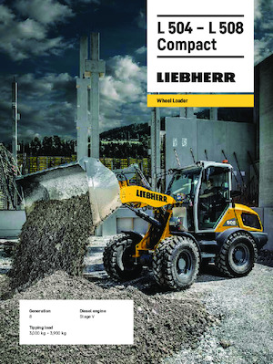 Ładowarki kołowe Liebherr L 504 Compact