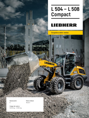 Ładowarki kołowe Liebherr L 504 Compact