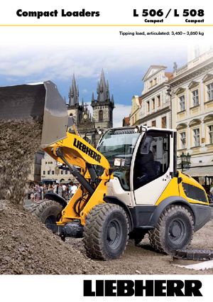 Ładowarki kołowe Liebherr L 506 Compact