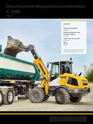 Ładowarki kołowe Liebherr L 509 Tele
