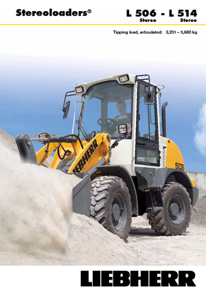 Ładowarki kołowe Liebherr L 514 Stereo
