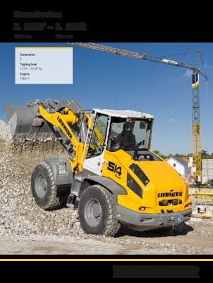 Ładowarki kołowe Liebherr L 514 Stereo