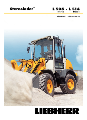 Ładowarki kołowe Liebherr L 514 Z-Stereo