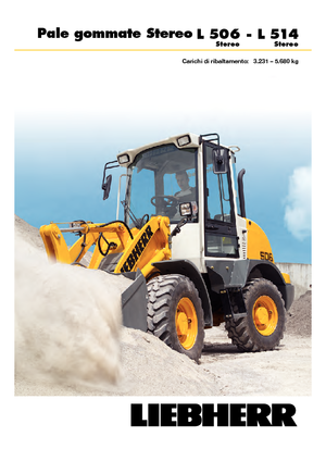 Ładowarki kołowe Liebherr L 514 Z-Stereo