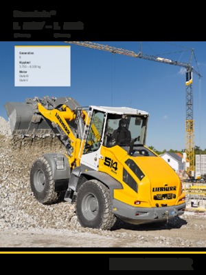 Ładowarki kołowe Liebherr L 518 Stereo