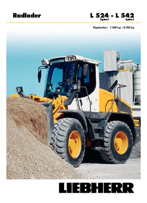 Ładowarki kołowe Liebherr L 524 P 2 plus 1