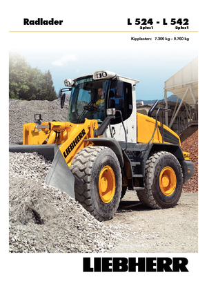 Ładowarki kołowe Liebherr L 524 P