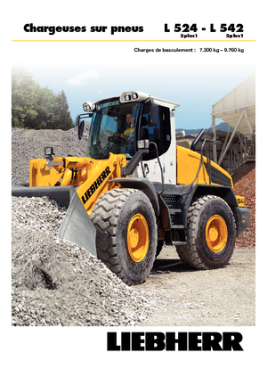 Ładowarki kołowe Liebherr L 524 P