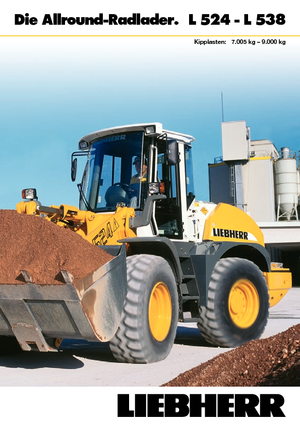 Ładowarki kołowe Liebherr L 534 P