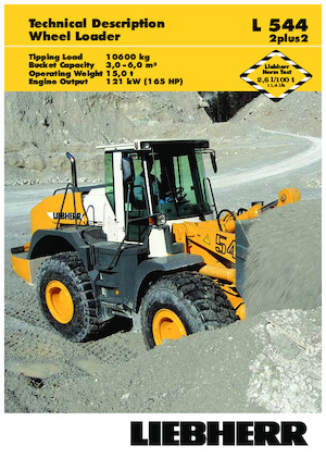 Ładowarki kołowe Liebherr L 544 2+2