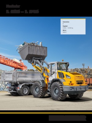 Ładowarki kołowe Liebherr L 538