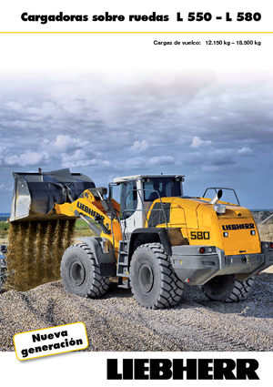 Ładowarki kołowe Liebherr L 550