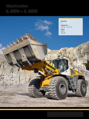 Ładowarki kołowe Liebherr L 550