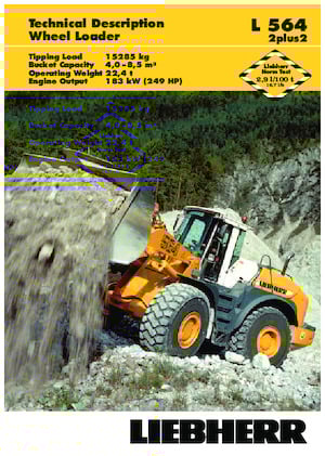 Ładowarki kołowe Liebherr L 564 2+2