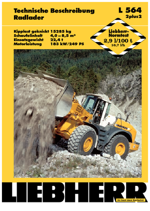 Ładowarki kołowe Liebherr L 564