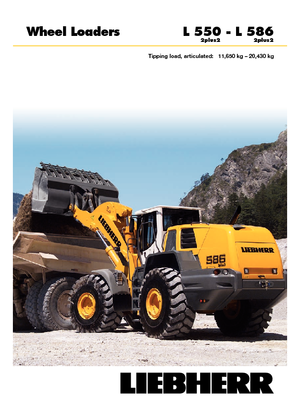 Ładowarki kołowe Liebherr L 566