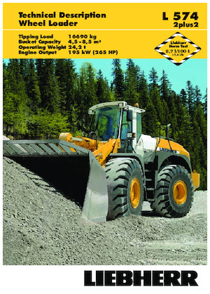 Ładowarki kołowe Liebherr L 574 2+2