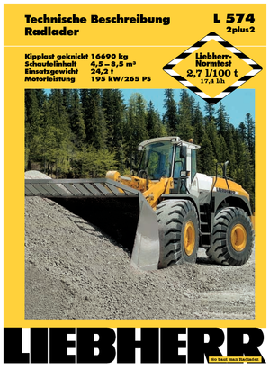 Ładowarki kołowe Liebherr L 574