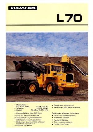 Ładowarki kołowe Volvo L 70