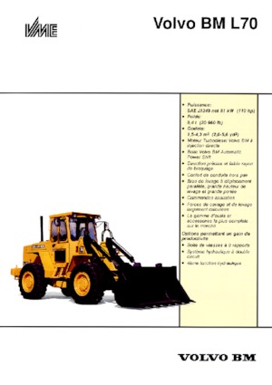 Ładowarki kołowe Volvo L 70