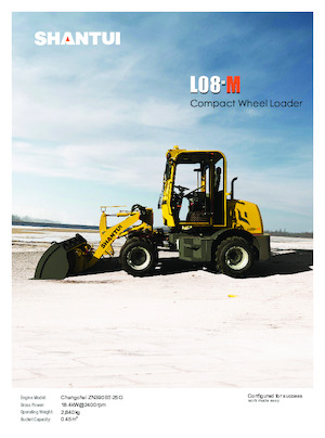Ładowarki kołowe Shantui L08-M 