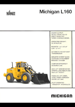 Ładowarki kołowe Michigan L160