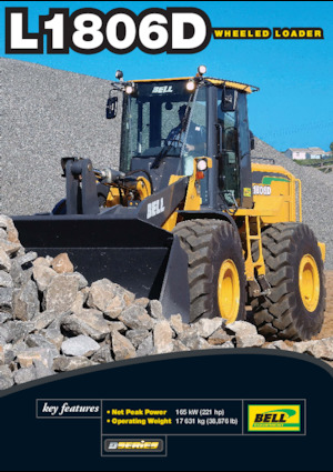 Ładowarki kołowe Bell L1806D