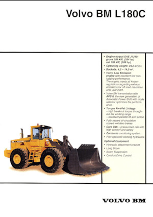 Ładowarki kołowe Volvo L180CH-L