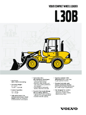 Ładowarki kołowe Volvo L30B