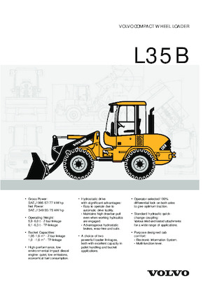 Ładowarki kołowe Volvo L35B