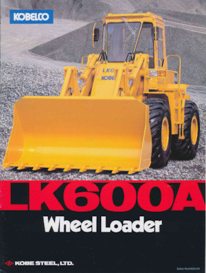Ładowarki kołowe Kobelco LK600A