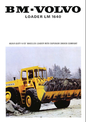 Ładowarki kołowe Volvo LM1640