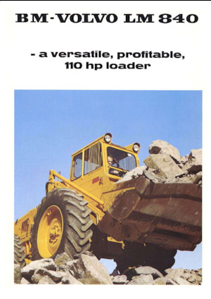 Ładowarki kołowe Volvo LM840