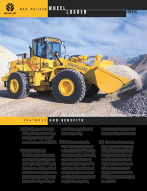 Ładowarki kołowe New Holland LW270