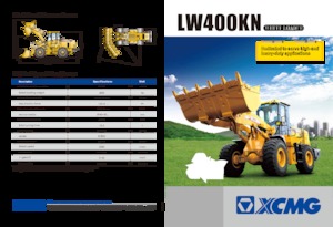 Ładowarki kołowe XCMG LW400KN