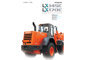 Ładowarki kołowe Hitachi LX 145 E