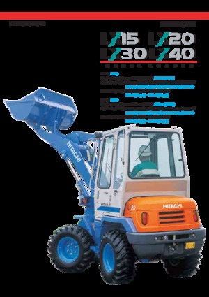 Ładowarki kołowe Hitachi LX 40