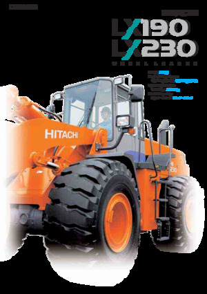 Ładowarki kołowe Hitachi LX 190