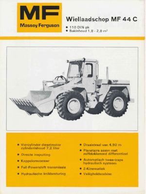 Ładowarki kołowe Massey Ferguson MF 44C