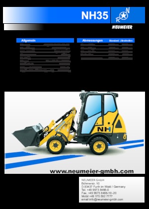 Ładowarki kołowe Neumeier NH35