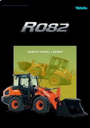 Ładowarki kołowe Kubota R 082