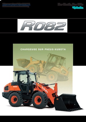 Ładowarki kołowe Kubota R 082