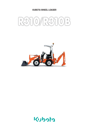 Ładowarki kołowe Kubota R310 B