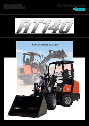 Ładowarki kołowe Kubota RT140