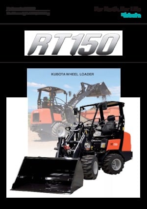 Ładowarki kołowe Kubota RT150