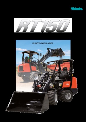 Ładowarki kołowe Kubota RT150